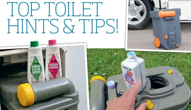 How to use and fix caravan toilets